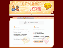 Tablet Screenshot of dedikass.com